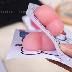 Bộ nhãn dán silicon Sanrio Cinnamoroll, Kuromi, Melody, Pochacco, Hello Kitty 3D chống sốc - quà tặng dễ thương cho fan ẩm thực và văn phòng phẩm