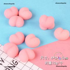 Miếng Dán Silicon Hình Quả Đào Siêu Dễ Thương - Giảm Stress, Dán Điện Thoại, Trang Trí, Quà Tặng Độc Lạ