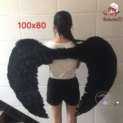 Cánh Thiên Thần Lông Vũ Nhiều Màu Cho Trẻ Em - Phụ Kiện Hóa Trang Halloween Cosplay Độc Đáo, Bền Bỉ, Thời Trang
