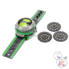 Đồng Hồ Ben 10 Chiếu Hình Nhân Vật 3D - Đồng Hồ Trẻ Em Bảo Vệ Trái Đất, Quà Tặng Dành Cho Bé Yêu Thích Hoạt Hình