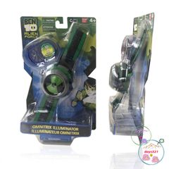 Đồng Hồ Ben 10 Chiếu Hình Nhân Vật 3D - Đồng Hồ Trẻ Em Bảo Vệ Trái Đất, Quà Tặng Dành Cho Bé Yêu Thích Hoạt Hình