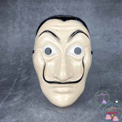 Mặt nạ Queen Salvador Dali Money Heist - Phụ kiện Halloween độc đáo cho hóa trang, phù hợp mọi dịp lễ