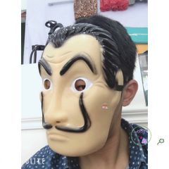 Mặt nạ Queen Salvador Dali Money Heist - Phụ kiện Halloween độc đáo cho hóa trang, phù hợp mọi dịp lễ
