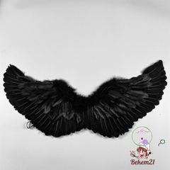 Cánh Thiên Thần Cosplay Đen, Đỏ, Trắng, Hồng - Phụ Kiện Hóa Trang Cho Trẻ Em, Lễ Hội, Chụp Ảnh