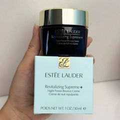 Kem Dưỡng Phục Hồi Da Estée Lauder Revitalizing Supreme+ Night Power Bounce Creme 30ml - Dưỡng ẩm và làm sáng da hiệu quả
