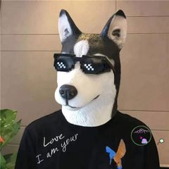 Mặt Nạ Halloween Đầu Ngựa Cosplay - Phụ Kiện Tiệc Tùng Vui Nhộn Cho Trẻ Em và Người Lớn