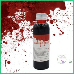 Máu Giả Halloween 30/60ml - Đạo Cụ Hóa Trang Thực Tế Cho Thây Ma, Ma Cà Rồng và Các Bữa Tiệc Kinh Dị