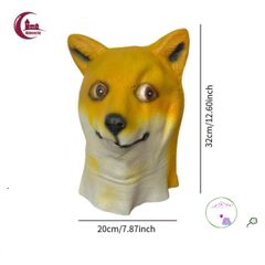 Mặt Nạ Hóa Trang Chó - Đạo Cụ Cosplay Halloween Độc Đáo Cho Thú Cưng - Phụ Kiện Tiệc Tùng Hóa Trang