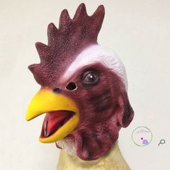 Mặt Nạ Ngựa Nâu Hóa Trang - Trang Phục Halloween, Trung Thu, Sự Kiện Độc Đáo, Chất Liệu Latex Thoải Mái