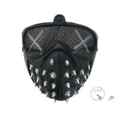 Mặt nạ Punk Chó Halloween - Mặt nạ hóa trang độc đáo cho tiệc tùng, lễ hội và cosplay - Phong cách TikTok thú vị