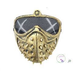 Mặt nạ Punk Chó Halloween - Mặt nạ hóa trang độc đáo cho tiệc tùng, lễ hội và cosplay - Phong cách TikTok thú vị