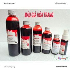 Mực Máu Giả Đỏ Rực Rỡ 30-500ml cho Halloween - Thực Tế, Dễ Sử Dụng, Tạo Slime và Makeup Ma Quái