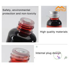 Lọ máu giả 30ml, 60ml, 100ml, 120ml - Đạo cụ hóa trang Halloween, sân khấu, cosplay chất lượng cao