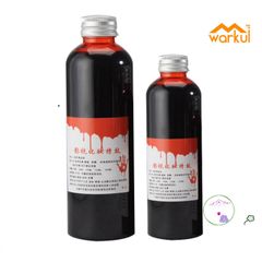 Lọ máu giả 30ml, 60ml, 100ml, 120ml - Đạo cụ hóa trang Halloween, sân khấu, cosplay chất lượng cao