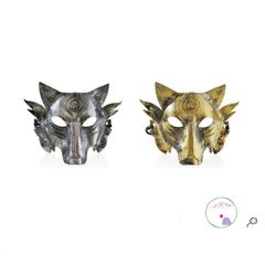 Mặt nạ sói YERZ - Mặt nạ Halloween Unisex Trang Trí Độc Đáo Đạo Cụ Cosplay Lễ Hội Hóa Trang 28x22cm