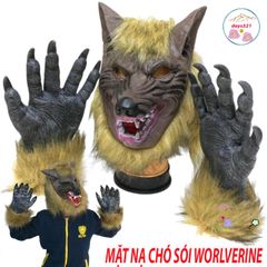 Mặt Nạ Chó Sói Shiba & Husky - Phụ Kiện Hóa Trang Halloween Độc Đáo Cho TikTok và Sự Kiện Lễ Hội