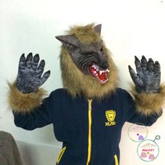 Mặt Nạ Chó Sói Shiba & Husky - Phụ Kiện Hóa Trang Halloween Độc Đáo Cho TikTok và Sự Kiện Lễ Hội