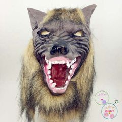 Mặt Nạ Chó Sói Shiba & Husky - Phụ Kiện Hóa Trang Halloween Độc Đáo Cho TikTok và Sự Kiện Lễ Hội
