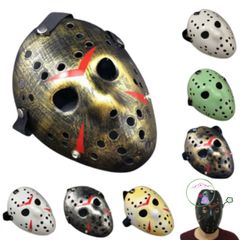 Mặt nạ Halloween Jason VS Freddy - Khẩu trang PVC Cosplay Nhập vai cho Tiệc Hóa trang và Lễ hội Kinh dị