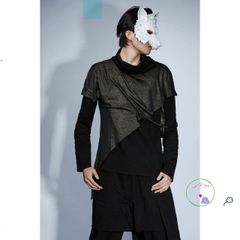 Mặt Nạ Hóa Trang Người Lớn Hình Sói Xám - Phụ Kiện Giải Trí Cho Bữa Tiệc Halloween, Hóa Trang Độc Đáo