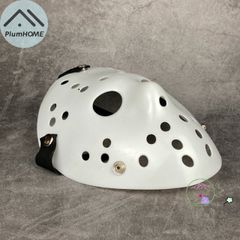 Mặt nạ Halloween Jason Trắng - Mặt nạ kinh dị Freddie cho lễ hội và hóa trang, trang trí Halloween độc đáo