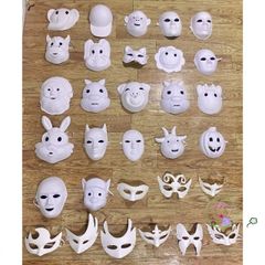 Gói 150 Mặt Nạ Giấy Chất Lượng Cao Kèm Dây Đeo - Mẫu Mã Đa Dạng, Giá Cực Rẻ Cho Ngày Hội Trung Thu