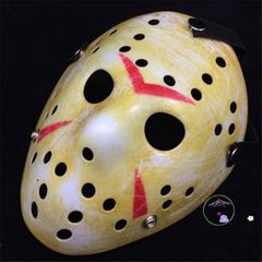 Mặt Nạ Khúc Côn Cầu Jason Voorhees - Phụ Kiện Halloween Kinh Dị Hoá Trang Cho Bữa Tiệc Cosplay, Độc Đáo, Thú Vị