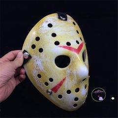 Mặt Nạ Khúc Côn Cầu Jason Voorhees - Phụ Kiện Halloween Kinh Dị Hoá Trang Cho Bữa Tiệc Cosplay, Độc Đáo, Thú Vị