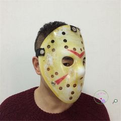 Mặt Nạ Khúc Côn Cầu Jason Voorhees - Phụ Kiện Halloween Kinh Dị Hoá Trang Cho Bữa Tiệc Cosplay, Độc Đáo, Thú Vị
