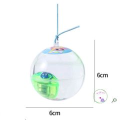 Đèn Quả Bóng Pha Lê Phát Sáng Nhấp Nháy Màu Sắc - Đồ Chơi Bóng Nảy An Toàn Cho Bé, Trò Chơi Vui Nhộn Và Phát Triển Kỹ Năng