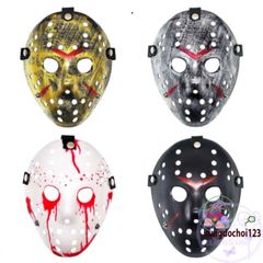 Mặt Nạ Hóa Trang Jason Voorhees Nhựa - Phụ Kiện Halloween Unisex Cho Người yêu Phim Kinh Dị