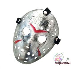 Mặt Nạ Hóa Trang Jason Voorhees Nhựa - Phụ Kiện Halloween Unisex Cho Người yêu Phim Kinh Dị