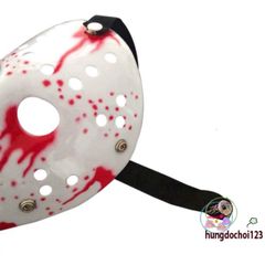 Mặt Nạ Hóa Trang Jason Voorhees Nhựa - Phụ Kiện Halloween Unisex Cho Người yêu Phim Kinh Dị