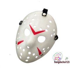 Mặt Nạ Hóa Trang Jason Voorhees Nhựa - Phụ Kiện Halloween Unisex Cho Người yêu Phim Kinh Dị