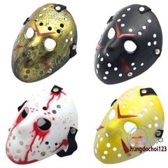 Mặt Nạ Hóa Trang Jason Voorhees Nhựa - Phụ Kiện Halloween Unisex Cho Người yêu Phim Kinh Dị