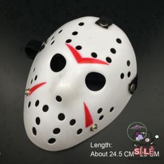 Mặt Nạ Halloween Jason Voorhees - Phụ Kiện Kinh Dị Cho Người Lớn & Trẻ Nhỏ - Trang Trí Tiệc Hóa Trang ấn Tượng