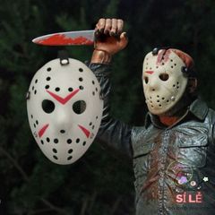 Mặt Nạ Halloween Jason Voorhees - Phụ Kiện Kinh Dị Cho Người Lớn & Trẻ Nhỏ - Trang Trí Tiệc Hóa Trang ấn Tượng