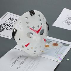 Mặt nạ Halloween Jason Kinh Dị Độc Đáo - Phụ Kiện Tiệc Chất Lượng Cao Cho Nam - Quà Tặng Thú Vị cho Fan Kinh Dị