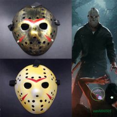 Mặt Nạ Cosplay Jason Voorhees Bằng Nhựa - Phụ Kiện Halloween Huyền Bí cho Tiệc Tùng và Sự Kiện Scary Fans