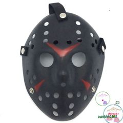 Mặt Nạ Cosplay Jason Voorhees Bằng Nhựa - Phụ Kiện Halloween Huyền Bí cho Tiệc Tùng và Sự Kiện Scary Fans
