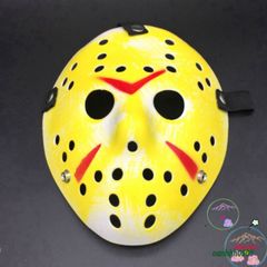 Mặt Nạ Cosplay Jason Voorhees Bằng Nhựa - Phụ Kiện Halloween Huyền Bí cho Tiệc Tùng và Sự Kiện Scary Fans