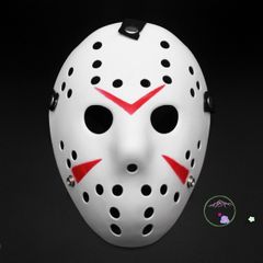 Mặt Nạ Jason Voorhees Hóa Trang Halloween - Đồ Trang Trí Độc Đáo cho Fan Phim Kinh Dị