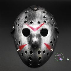 Mặt Nạ Jason Voorhees Hóa Trang Halloween - Đồ Trang Trí Độc Đáo cho Fan Phim Kinh Dị