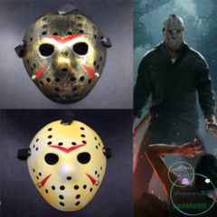 Mặt Nạ Nhựa Jason Voorhees - Phụ Kiện Hóa Trang Độc Đáo Cho Halloween & Tiệc Cosplay - Cho Các Fan Phim Kinh Dị