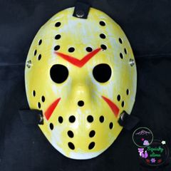 Mặt nạ Jason Voorhees Halloween - Phụ kiện hóa trang unisex, chất liệu nhựa, kích thước 25x18CM cho bữa tiệc ma quái