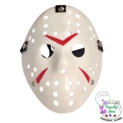 Mặt nạ Jason Voorhees Halloween - Phụ kiện hóa trang unisex, chất liệu nhựa, kích thước 25x18CM cho bữa tiệc ma quái