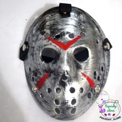 Mặt nạ Jason Voorhees Halloween - Phụ kiện hóa trang unisex, chất liệu nhựa, kích thước 25x18CM cho bữa tiệc ma quái