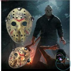 Mặt Nạ Halloween Jason Voorhees - Đồ Hóa Trang Kinh Dị Phong Cách Cosplay Cho Bữa Tiệc Và Lễ Hội