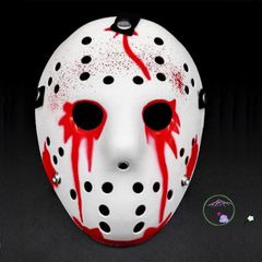 Mặt nạ Jason Halloween 2025 - Phụ kiện hóa trang kinh dị cho bữa tiệc, chất liệu nhựa ABS, phù hợp cho mọi độ tuổi