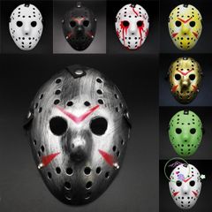 Mặt nạ Jason Halloween 2025 - Phụ kiện hóa trang kinh dị cho bữa tiệc, chất liệu nhựa ABS, phù hợp cho mọi độ tuổi